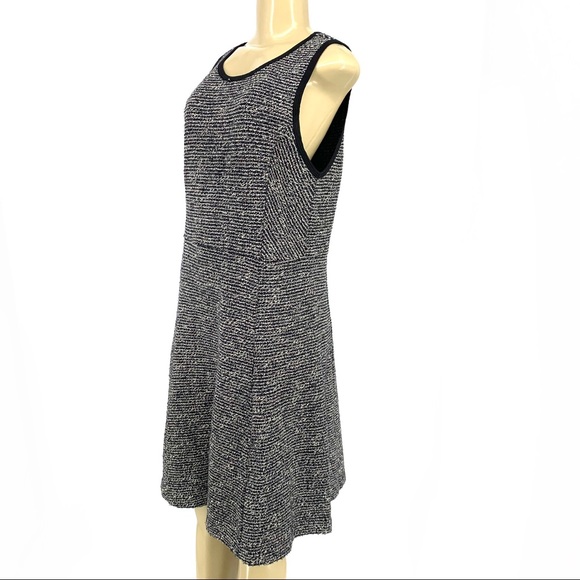 J. Crew Women Textured tweed fit Flare Dress - Picture 3 of 8